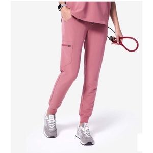 Figs Mauve Jogger scrub pants